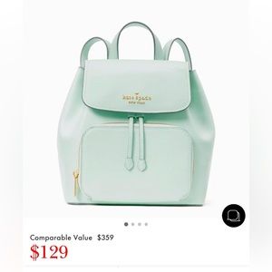 Darcy Flap Kate Spade Backpack (Like New)